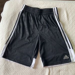 Boys medium adidas black shorts